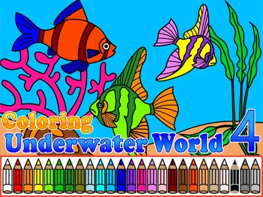 Coloring Underwater World
